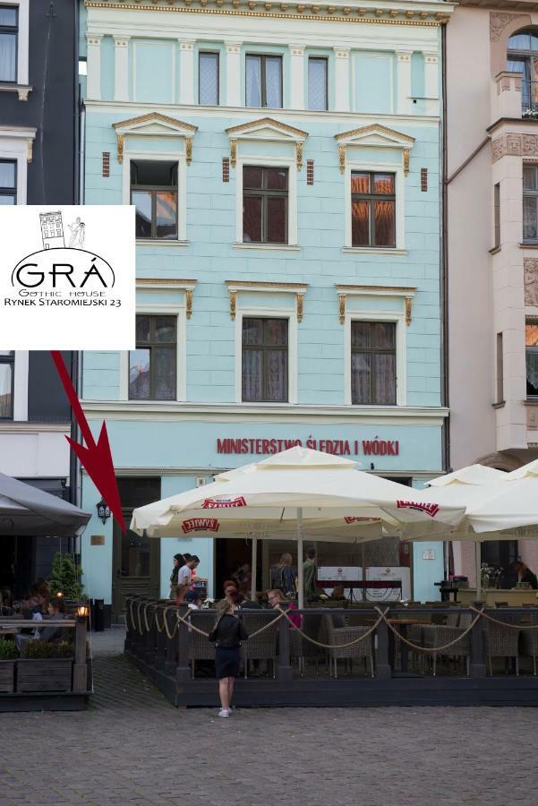 Apartament Gra - Gothic House Stary Toruń 外观 照片