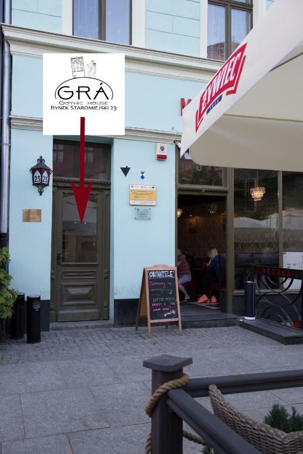 Apartament Gra - Gothic House Stary Toruń 外观 照片